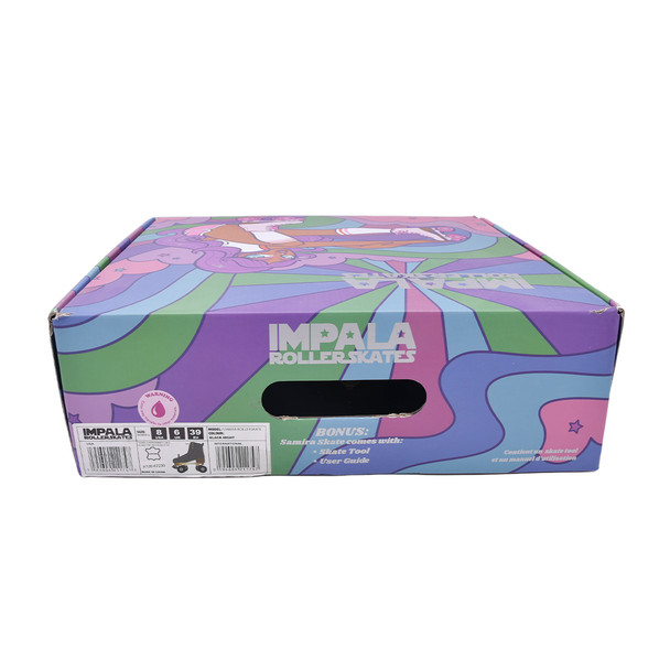 product variation Open Box (Great condition, limited use): IMPALA Samira Quad Skate, Color: Black Night, Size: 8 (IMPROLLER2-BLACK-NIGHT-8) image