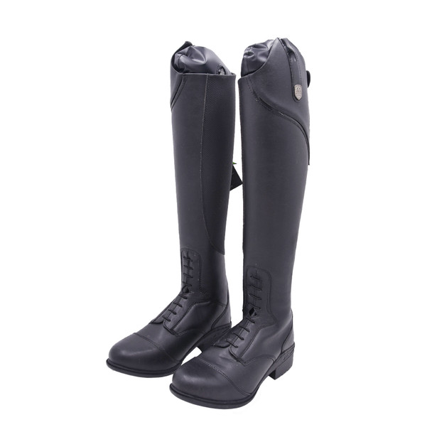 product variation Open Box (Great condition, limited use): MOUNTAIN HORSE Veganza Lds Field Boot; Color: Black; Size: 39 US 8 Slim (309034BLKN08) image