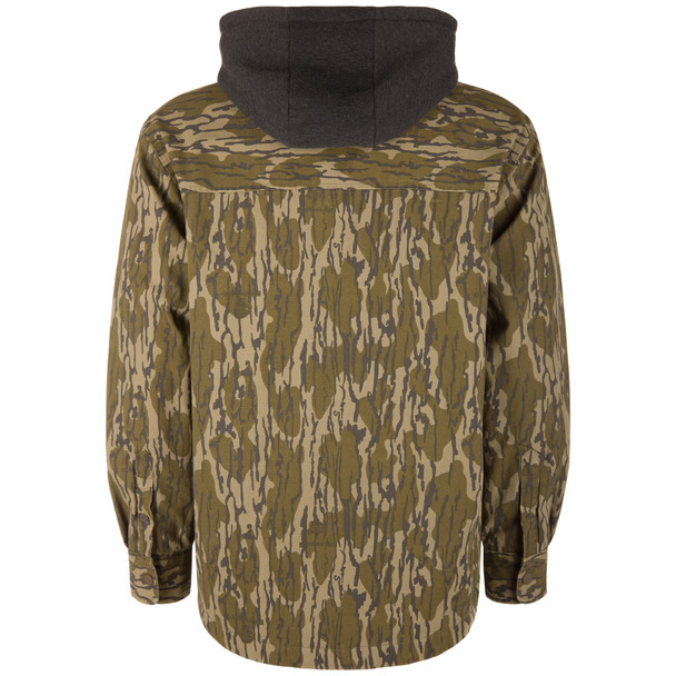 product variation DRAKE Men's Campfire Canvas Shirt Jac Hoodie (DS1080) image