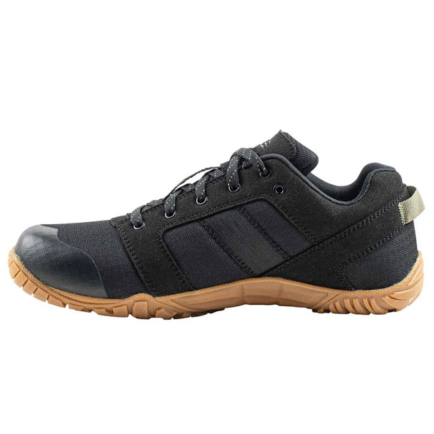 product variation BELLEVILLE Men's Mini-Mil Black/Gum Low-Cut Barefoot Activity Shoe (MM002) image
