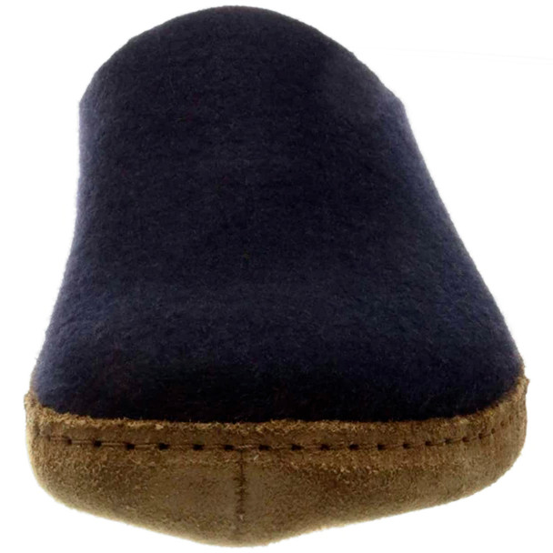 product variation Open Box (Damaged package): HAFLINGER Emils Slide, Color: Navy, Size: 39 (211001-70-39) image