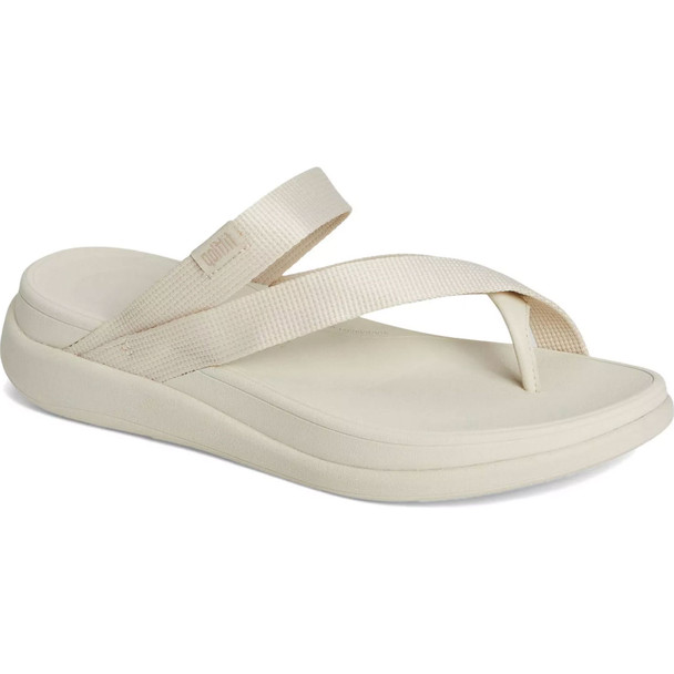 product variation Open Box (Damaged package): FITFLOP F-Mode Go Webbing Flatform Sling Toe-Post Sandals, Color: Paris Beige, Size: 9 (JK1-A99-070) image