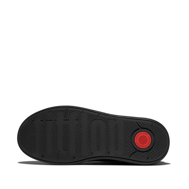 product variation Open Box (Damaged package): FITFLOP Iq-Comff Leather Zip Ankle Boots, Color: All Black, Size: 8 (E2Z-090-060) image