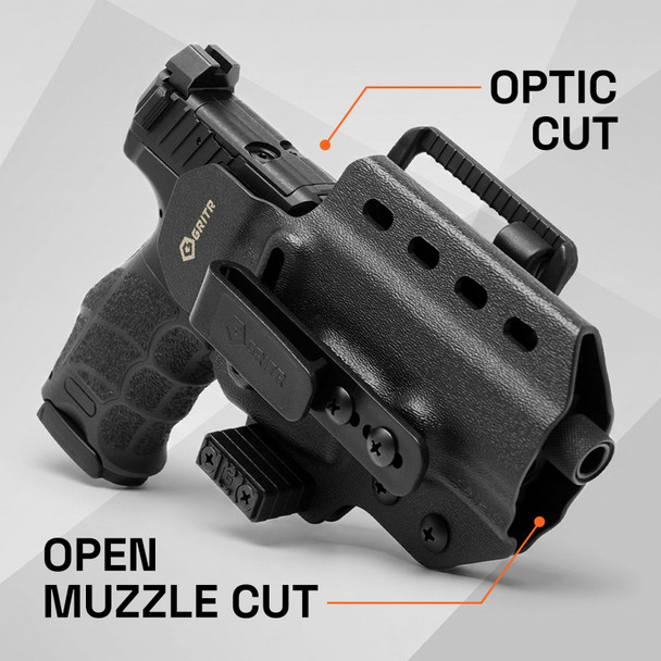 product variation GRITR OMNI IWB/OWB Ambidextrous Kydex Holster Fits HK VP9 / VP9A1 Series image