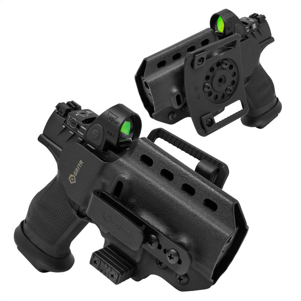 product variation GRITR OMNI IWB/OWB Ambidextrous Kydex Holster Fits Walther PDP Compact image