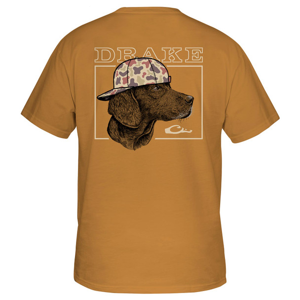 product variation DRAKE Back Cap Lab T SS Honey Mustard Shirt (DT0310-HYM) image