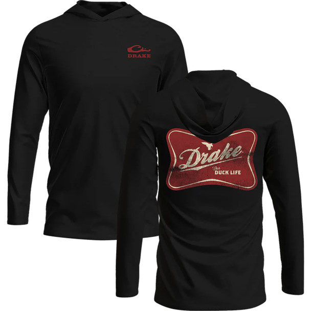 product variation DRAKE The Graphic LS T Drake Life Black Hoodie (DT8913-BLK) image