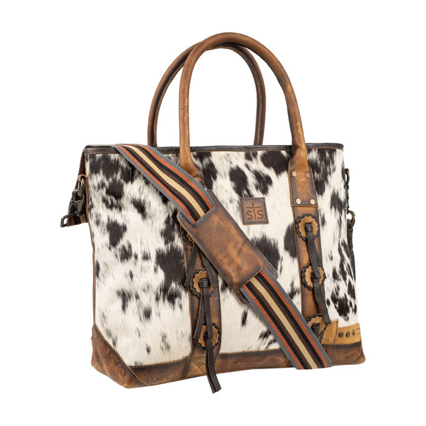 product variation STS Ranchwear Guadalupe Cowhide All In Tote Leather Bag (STS35745) image