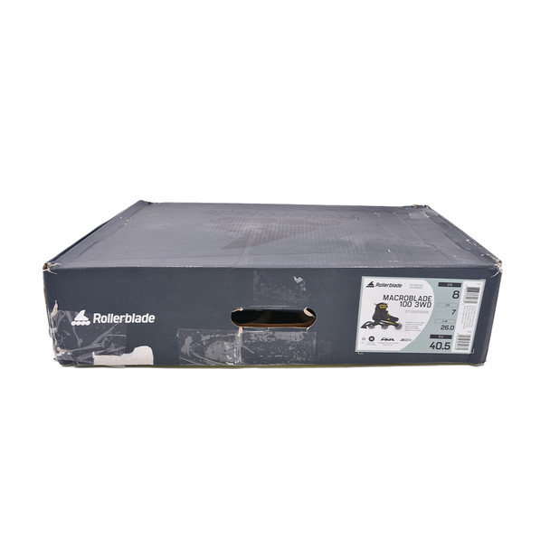 product variation Open Box (Great condition, limited use): Rollerblade MACROBLADE 100 3WD Color: BLACK/SAFFRON YELLOW, Size: 260 (07100200S25-260) image