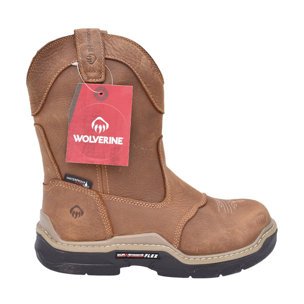 product variation Open Box (Great condition, limited use): WOLVERINE Raider Ds Wstrn, Color: Brown, Size: 8.5, Width: M (W221045-8.5-M) image