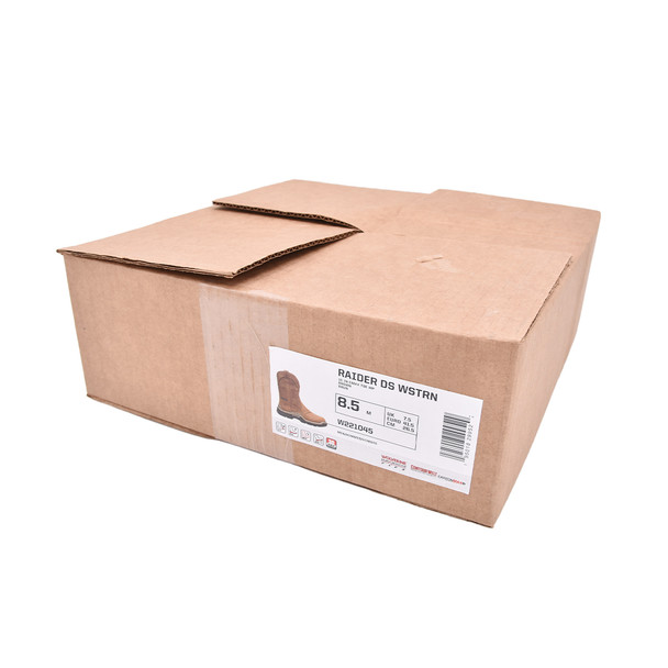 product variation Open Box (Great condition, limited use): WOLVERINE Raider Ds Wstrn, Color: Brown, Size: 8.5, Width: M (W221045-8.5-M) image