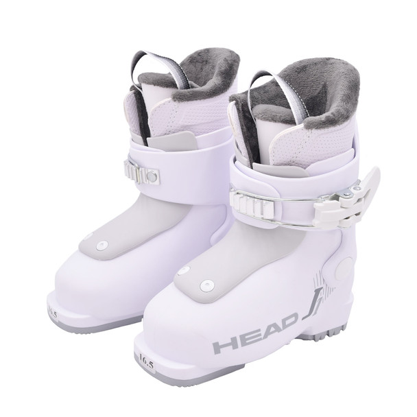 product variation Open Box (Great condition, limited use): HEAD J 1 Junior Ski Boot, Color: White/ Gray, Size: 165 (603567-165) image