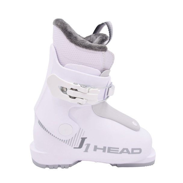 product variation Open Box (Great condition, limited use): HEAD J 1 Junior Ski Boot, Color: White/ Gray, Size: 165 (603567-165) image
