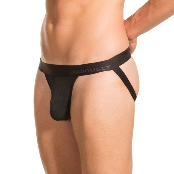 product variation OBVIOUSLY PrimeMan Black Jockstrap (A07-1A) image