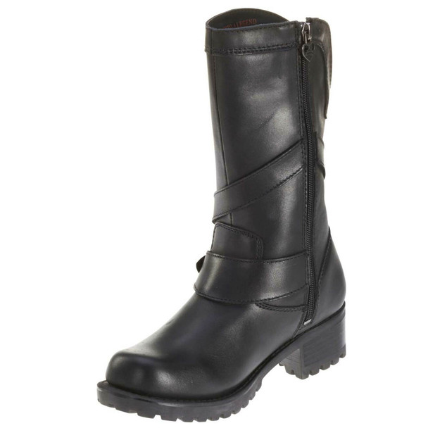 product variation HARLEY-DAVIDSON Women's Amber Black Riding Boots (D85514) image