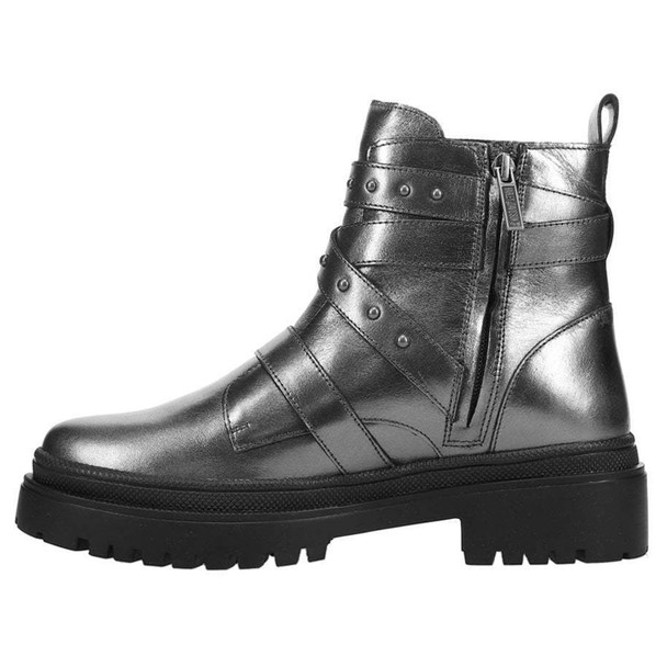 product variation HARLEY-DAVIDSON Women's Carrigan Metallic Grey Riding Boots (D87301) image