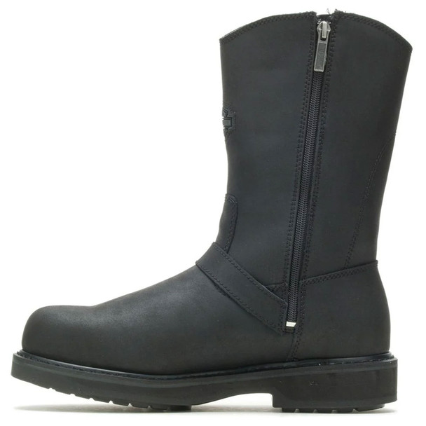 product variation HARLEY-DAVIDSON Men's Jason Steel Toe Black Work Boots (D93120) image