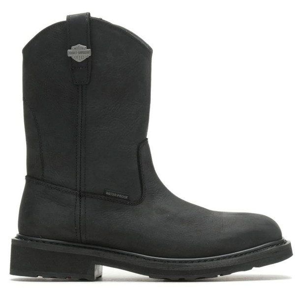 product variation HARLEY-DAVIDSON Men's Altman Composite Toe Black Waterproof Work Boots (D93563) image