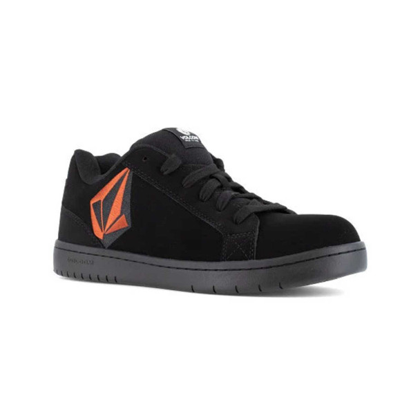 product variation VOLCOM Men's Stone Black/Red Work Sneakers (VM30471) image
