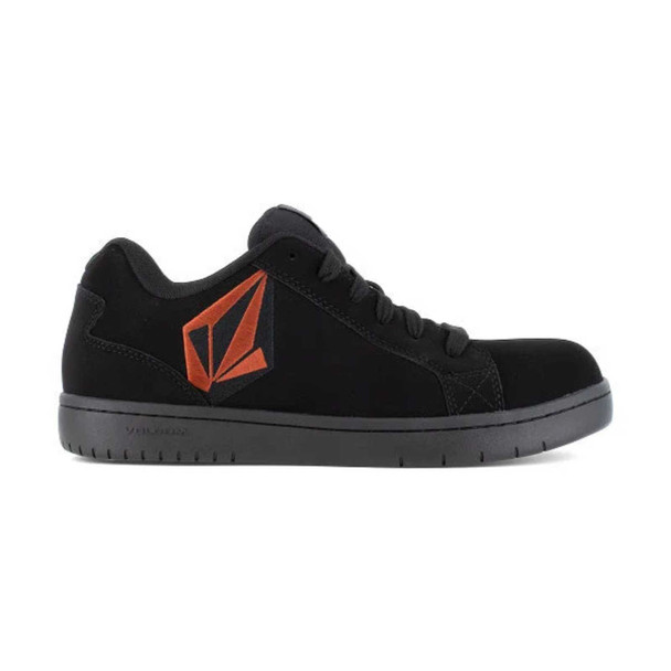 product variation VOLCOM Men's Stone Black/Red Work Sneakers (VM30471) image