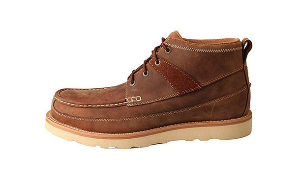 product variation TWISTED X Mens Casual Oiled Saddle Steel Toe Shoe (MCAS001) image