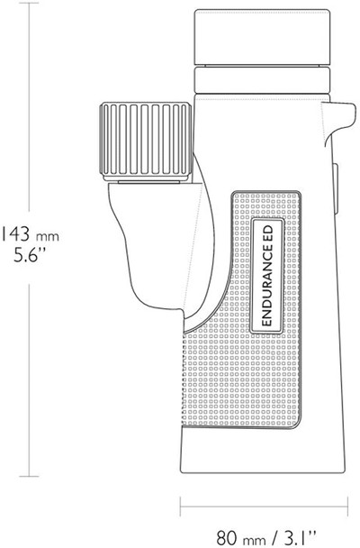 product variation HAWKE Endurance ED 10x42 Monocular (36321) image