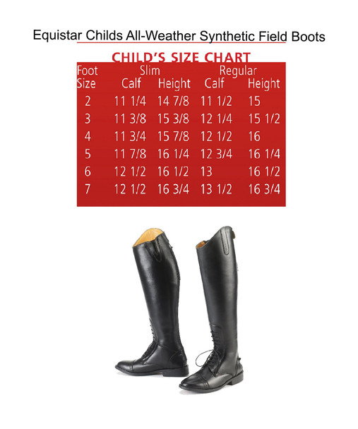 product variation EQUISTAR Child All-Weather Field Boot (467523R) image