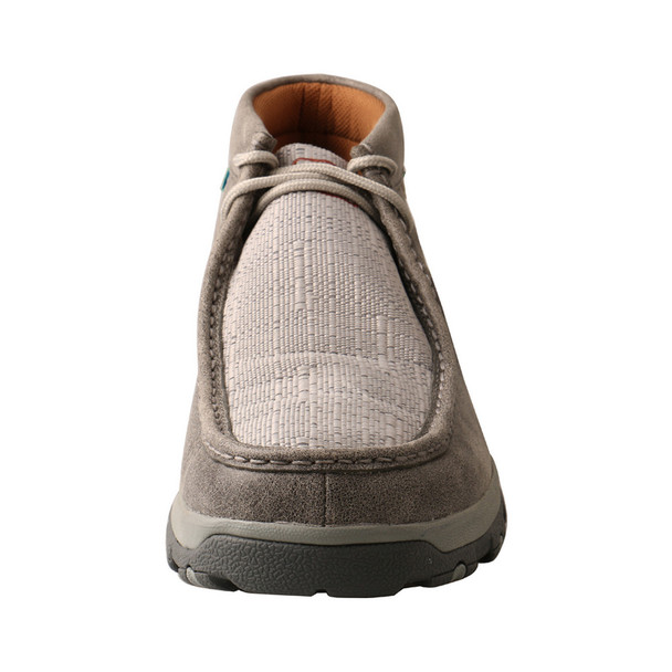 TWISTED X Chukka Driving CellStretch Grey/Light Grey Moccasins (MXC0005)