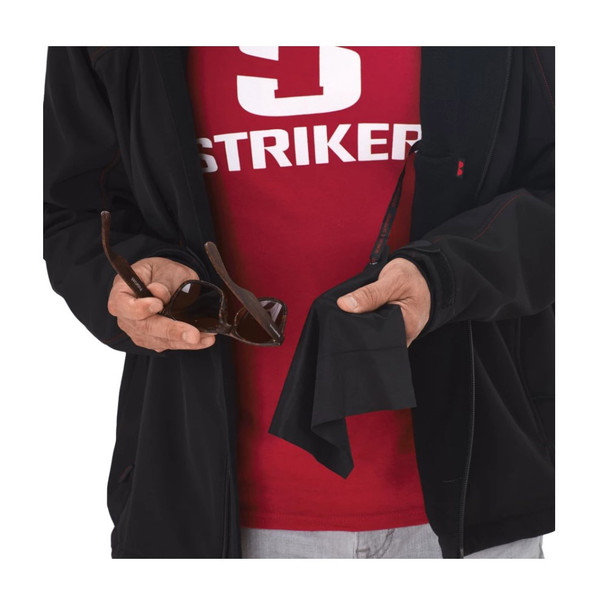 STRIKER ICE Mens Rival Hooded Softshell Jacket (61490)