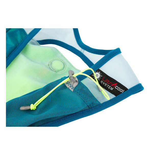 ULTRASPIRE Spry 3.0 Emerald Blue/Lime Race Vest (UA120EB)