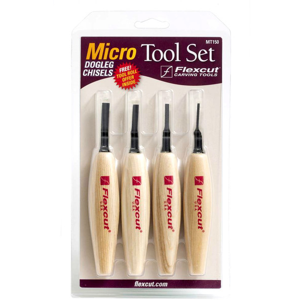 product variation FLEXCUT Dogleg Chisel Micro Tool Set (MT150) image