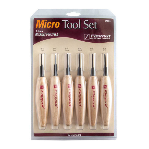 product variation FLEXCUT 1.5mm Mixed Profile Micro Tool Set (MT910) image