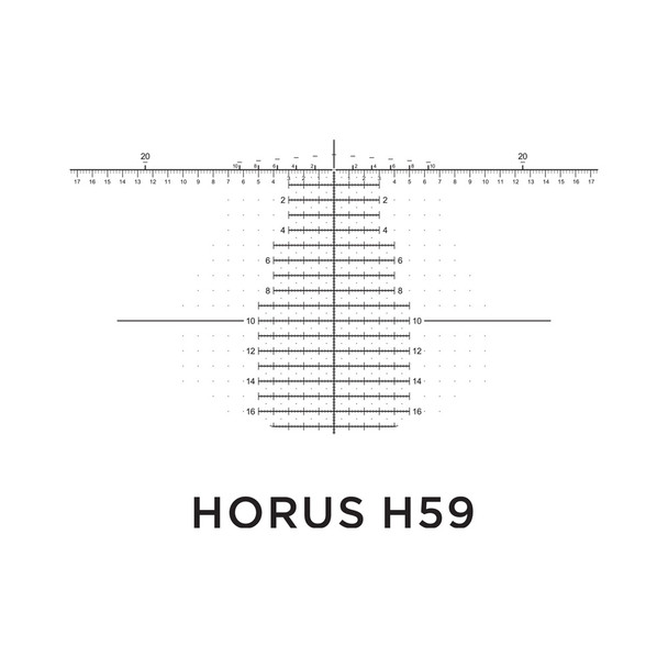 product variation EOTECH Vudu 5-25x50 FFP H59 Reticle Riflescope (VDU5-25FFH59) image