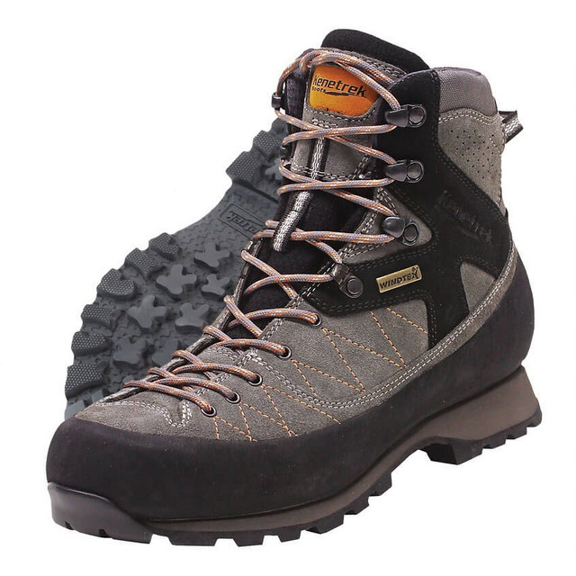 KENETREK Bridger High Gray Hiking Boots (KE-75-H-GRY)