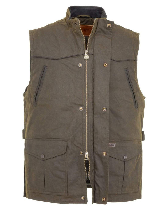 OUTBACK TRADING Mens Magnum Bronze Vest 2154-BNZ