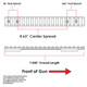 EVOLUTION GUN WORKS HD Savage Round Back Long Action 20 MOA Picatinny Scope Rail (80332)