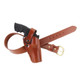 product variation GALCO Dual Action Outdoorsman Ruger Redhawk 4in Right Hand Leather Belt Holster (DAO194) image