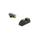 product variation AmeriGlo CAP night sight set for large frame Glock 20 and 21 with green tritium square front image