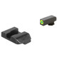 product variation AMERIGLO For Glock Protector Green Tritium LumiGreen Outline Front and Black Rear Sights (GL-701) image