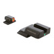 product variation AmeriGlo i-Dot green tritium night sights for S&W M&P Shield with orange front outline image