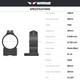 product variation WARNE CZ 527 30mm Fixed High Matte Rings (15B1M) image