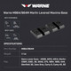 product variation WARNE Maxima Marlin Levered 2-Piece Steel Base (M864/864M) image