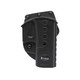 FOBUS Right Hand Evolution Belt Holster Fits Glock 17,19,22,23,31,32,34,35,Walther PK 380 (GL2E2BH)