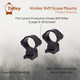 product variation Talley Aluminum 30mm Kimber 84 Medium Black Base/Ring (748749) image