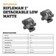product variation LEUPOLD Rifleman Detachable Low Matte Black Scope Rings (56524) image