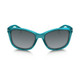 OAKLEY Drop In Frosted Illuminate Blue/Black Gray Graduated Sunglasses (OO9232-10)