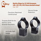 product variation TALLEY High 1in Rimfire Rings for CZ 452 European (22CZRH) image