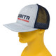 product variation WEBY Richardson 112 Heather Grey/Navy OSFA Trucker Hat with Gritr Sports and Outdoors Logo (HAT-112-HG/NVY-GRITRSPORTS) image