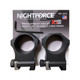 product variation NIGHTFORCE X-Treme Duty Ultralite XX-High 34mm 6 Screw Ring Set (A216) image