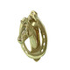 product variation INTREPID INTERNATIONAL Solid Brass Horse Head Door Knocker (247391) image